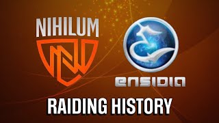 NihilumEnsidia Raiding History  World Of Warcraft [upl. by Anana508]