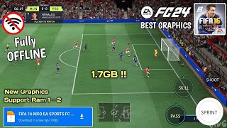 🤩FIFA 16 MOD 24 android apk  data Obb Mediafire BIG UPDATE V4 [upl. by Neisa481]