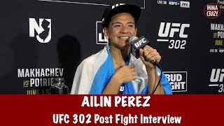 Ailin Perez wants Kayla Harrison reveals what she said after to Joselyne Edwards the fight UFC 302 [upl. by Eniron796]