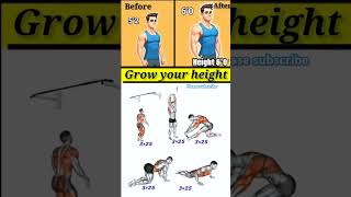 Height workout and best workout for height increase at home motivation fitness ytshorts shorts [upl. by Eelynnhoj889]