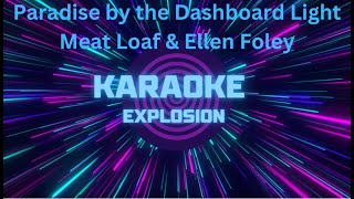 Paradise by the Dashboard Light Version  Karaoke Meat Loaf amp Ellen Foley karaoke [upl. by Fesuoy]