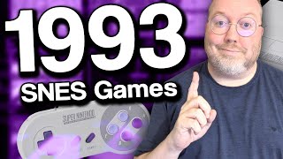 Best and Worst SNES Games You were Playing in 1993 [upl. by Roee]