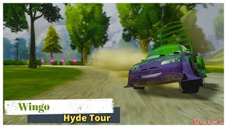 Cars 2 The Video Game  Wingo  Battle Race Impact Mine  Hyde Tour 9 Laps [upl. by Adnor]