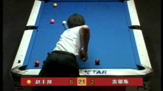 Chao FongPang 趙豐邦 vs Efren Reyes Rack 0710 [upl. by Hecker]