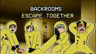 【BACKROOMS ESCAPE TOGETHER】 We AINT escaping this one 😭 【FIRST STAGE PRODUCTION EN  Nix Voltare】 [upl. by Lancelle]