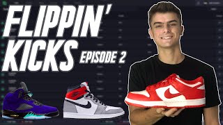 Cybersole Live Cop  University Dunks Alternate Grape 5s Smoke Grey 1s  Flippin’ Kicks Episode 2 [upl. by Arabele]