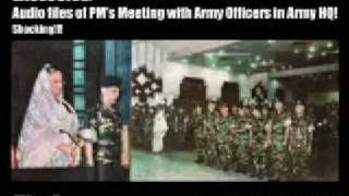 Sheikh Hasina meeting with the army 5 [upl. by Nohsar681]