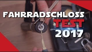 FAHRRADSCHLOSS TEST ► Die 3 sichersten Fahrradschlösser ► Abus vs Kryptonite [upl. by Callan]