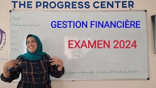 Examen 2024 Gestion financière [upl. by Ananna]