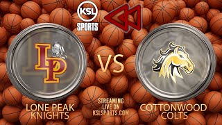 Rewind  Lone Peak  Cottonwood Boys Basketball 112024 [upl. by Danialah577]