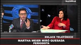 En quotHabla el Puebloquot Martha Meier Miro Quesada y sus revelaciones sobre el quotDiario El Comercioquot [upl. by Ahrat141]