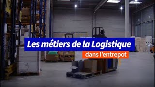 Les métiers de la logistique dans lentrepôt [upl. by Africa107]