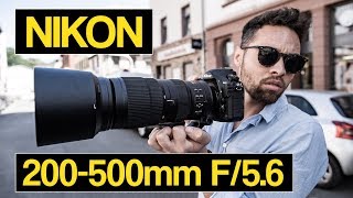 Nikon 200500mm f56 AFS Mini Review [upl. by Rudolph]