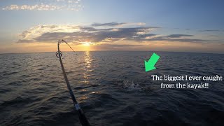 Epic Kayak Fishing For Giant Drum On Pamlico Sound Cape Hatteras Outer Banks Best Action Ever [upl. by Ger]