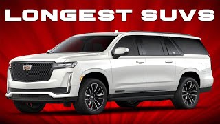 Top 5 Biggest SUVs In The World 2022  Large Luxury Crossovers [upl. by Isabea]