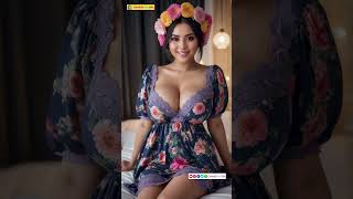 Cute Indian Girl in Honeymoon Nightdress  AI Model Lookbook indianbeautyqueenai beautyvlogger [upl. by Fairman]