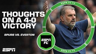 Tottenham vs Everton Reaction Totally dominant but asleep at the same time  ESPN FC [upl. by Undry174]