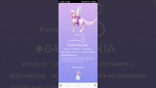 Palkia Forma Origen Nº 484 Sinnoh Pokédex Pokémon GO [upl. by Campney413]