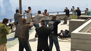 All GTA Protagonists Meetup in GTA 5 [upl. by Decrem]