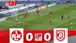 Kaiserslautern gegen Jahn Regensburg 00  2 Bundesliga 202425  Spielen Höhepunkte [upl. by Darnoc65]