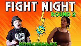 Fight Night Round 2  Deleted Fight Stream  KingCobraJFS [upl. by Nnyleitak]