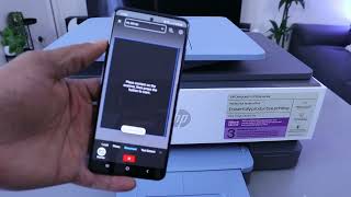 How To Scan With HP Officejet Pro 8135e Printer Print Save PDF and Share To Email [upl. by Menken]