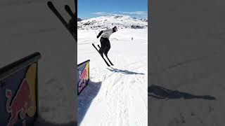 Skier vs 200ft Slip n’ Slide… [upl. by Karoline]