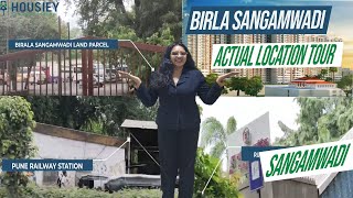 Birla Estates Sangamwadi Pune  Actual Location Tour  Birla Sangamwadi Project [upl. by Ayekin]