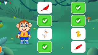 Laugh and Learn Bird Names with Monkey Boy [upl. by Atiuqahs]