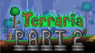 Playing Terraria for the First Time Without looking anything up  Eye of Cthulhu [upl. by Farhi]