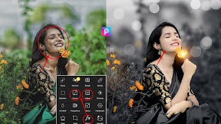 PicsArt Dark Background And Face Smooth Photo Editing  Picsart Editing Background Colour Change [upl. by Willette994]