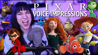 50 PIXAR Voice Impressions [upl. by Evod420]