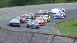 Wiscasset Speedway Outlaw Mini Madness Heat 1 Part 2 72316 [upl. by Shamma120]