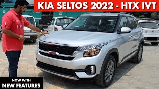 2022 Kia Seltos HTX iVT  Most Value for Money variant  Walkaround with On Road Price [upl. by Eelnyl]