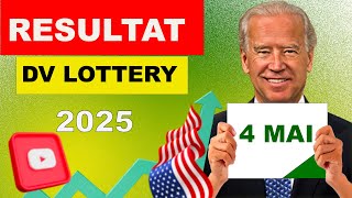 ENFIN LA DATE DU RESULTAT DE LA DV LOTTERY 2025 [upl. by Yettie]