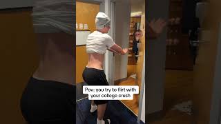 He got the snap☠️😭 cringe dance prank funny rizz pledge [upl. by Sirac607]