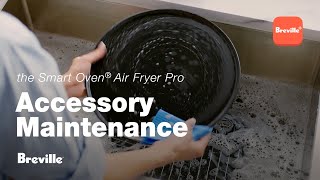 the Smart Oven® Air Fryer Pro  How to clean your accessories  Breville [upl. by Annerol]