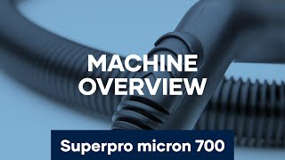 Machine Overview  Superpro micron 700 Backpack Vacuum  Pacvac Product Training Video [upl. by Delano488]