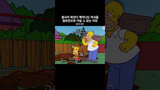 중국이 죽었다 깨어나도 미국을 첩보전으로 이길 수 없는 이유 심슨가족 thesimpsons [upl. by Esirehc]