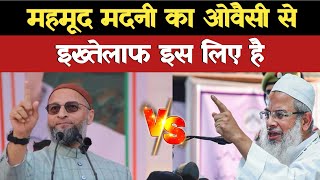 Mahmood Madani का Owaisi से इख्तेलाफ किस बात का है  वजह जान कर सर पकड़ लो गे [upl. by Theresita251]