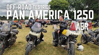 ABR Festival 2024  Test Ride Harley Davidson Pan America 1250 abrfestival [upl. by Siuqram935]