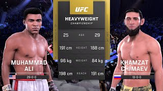 Muhammad Ali vs Khamzat Chimaev Full Fight  UFC 5 Fight Of The Night [upl. by Hanny]