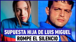 Supuesta hija de Luis miguel rompió el silencio [upl. by Naanac]