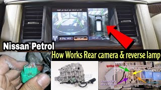 How Works Rear Camera amp Reverse Light Switch in Gearbox  Nissan Petrol [upl. by Carrelli]