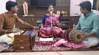 Shreenidhi Jagannathan Murugan Song  Babu Rajasekaran  Iyer Kowshik  Bhajans [upl. by Zwick865]