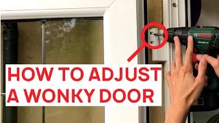 How to fix and adjust a UPVC door [upl. by Mcgregor]