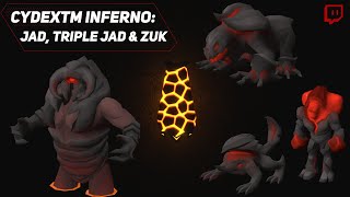 CydexTM OSRS Inferno Jad Triple Jad amp Zuk [upl. by Aiuhsoj]