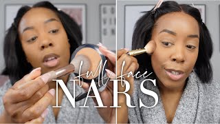 FULL FACE NARS  whats in my NARS makeup collection  Andrea Renee [upl. by Eniac]