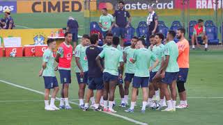 Brazil train ahead of 2026 World Cup qualifier vs Colombia amp Argentina｜Seleção Brasileira｜Endrick [upl. by Anavoj]