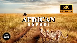 African Safari Animals in 8K ULTRA HD – Ultimate Collection [upl. by Demmahom]